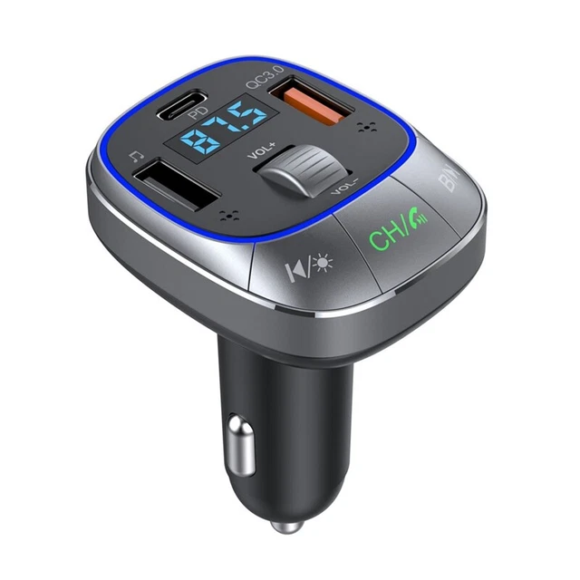 Car Charger, Transmitter, Transmitter, 7-Color Backlight G2J37960