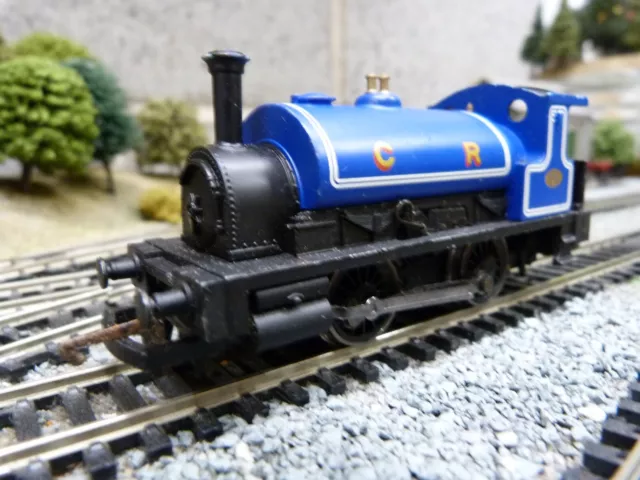 Hornby CR 0-4-0 saddle tank loco for OO gauge model train set