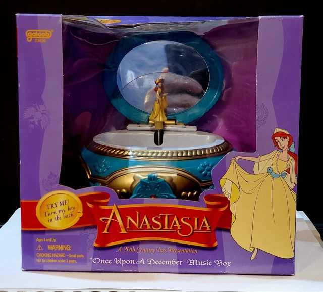 DISNEY ANASTASIA ONCE Upon A December Music Box 1997 Galoob Rare