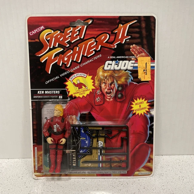 MOC GI JOE Street Fighter 2 Ken Masters Karaté Fighter 1993 EUR 50,00