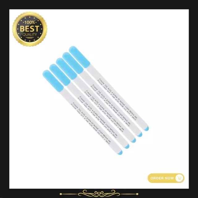 Super Premium Quality Water Erasable Ink Dressmakers Fabric Marker Pens Blue