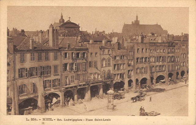 Cpa 57 Metz Place Saint Louis