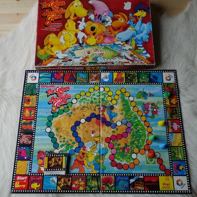 MURRAY VAN HOOROO Game Vintage HOO ROO Board Game Vintage Kangaroo ...