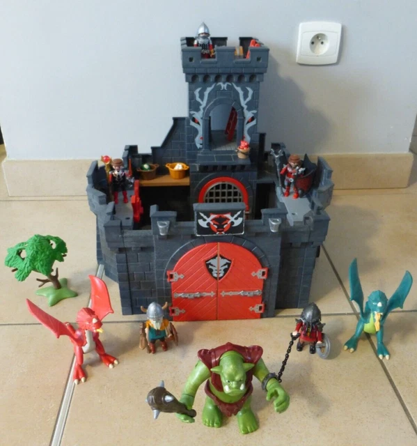 Château playmobil 5480 Avec accessoires dragon cheval - Jeux & Jouets