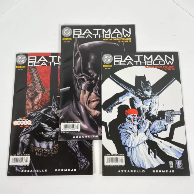 3 x Batman Deathblow von 2003 - Nach dem Feuer Series DC von Panini Comics