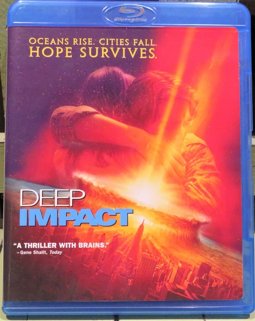 DEEP IMPACT BLURAY Robert Duval Tea Leoni Elijah Wood Freeman