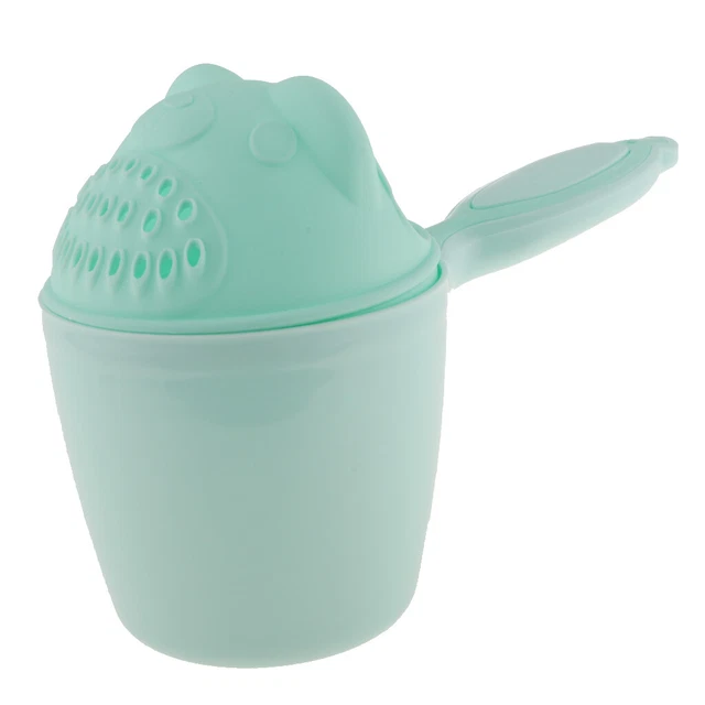 enfants bébé lavage cheveux  shampoing rinçage vert