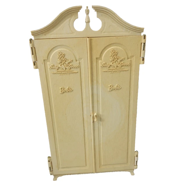 Vintage Barbie Fashion Doll Wardrobe Susy Goose 1960s Clothes Armoire With Box