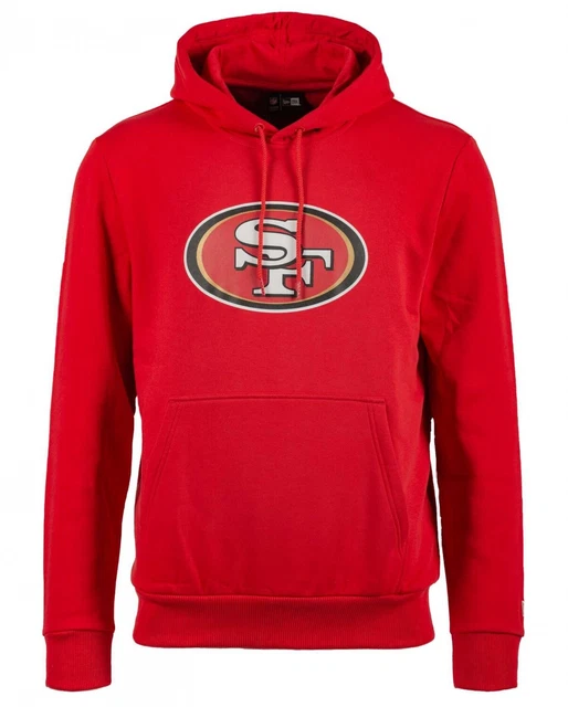 New Era - Felpa con cappuccio logo squadra NFL San Francisco 49ers