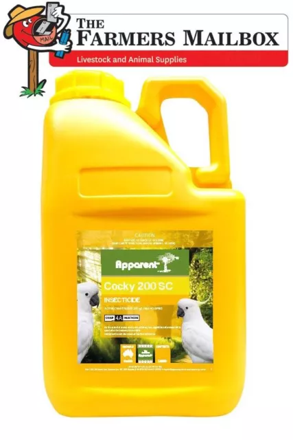 APPARENT COCKY IMIDCLOPRID 200 SC INSECTICIDE 5 LITRE (Equiv. Confador 200SC)