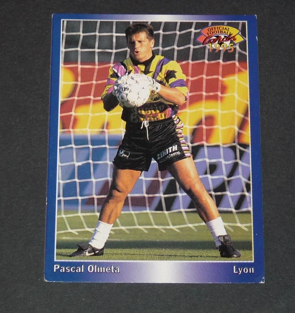 97 FRANCK GAVA OLYMPIQUE LYONNAIS LYON PANINI FOOTBALL CARD 97 1996-1997