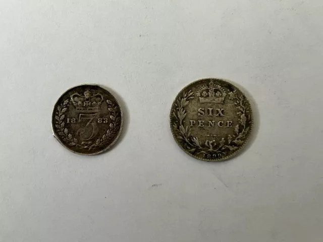 Queen Victoria Coins x 2