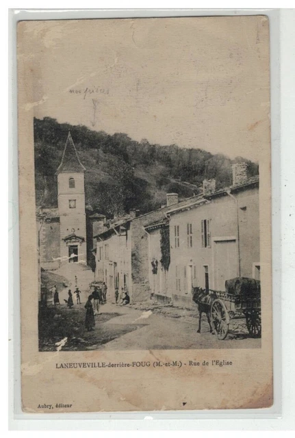 54 Laneuveville Derriere Foug Rue De L Eglise