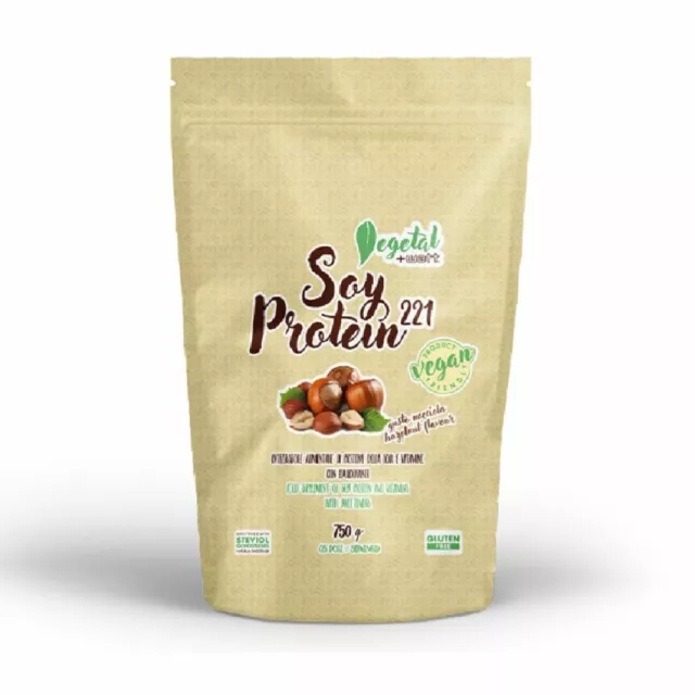+Watt Soy Protein 221 - Busta 750G Proteine Vegetali Isolate Soia No Ogm