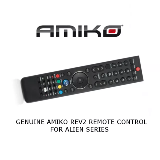 Remote Control Amiko SHD 8900 Alien Mini Amiko Alien 2 Twin Triple, OFFICIAL RCU