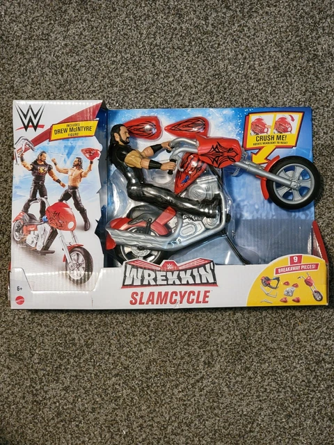 WWE WREKKIN SLAM Cycle Vehicle With Drew McIntyre Action Figure 23 24 WWE WREKKIN SLAM Cycle Vehicle With Drew McIntyre Action Figure 23 24