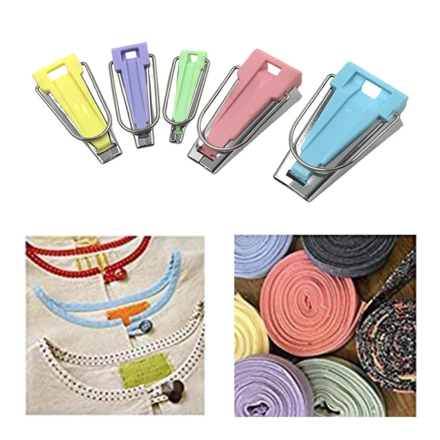 5 Fabric Bias Tape Maker Set DIY Sewing Accessories Tools Quilt