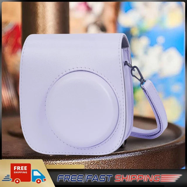 7 in 1 Camera Accessories Kit Album Camera Bag for Instax Mini 12 (Purple)