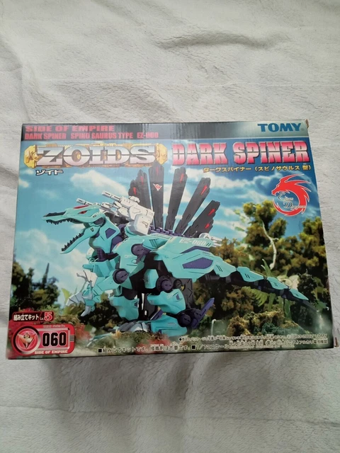 ZOIDS EZ-060 DARK Spiner Spinosaurus 1/72 TOMY Modelo Kit Sin