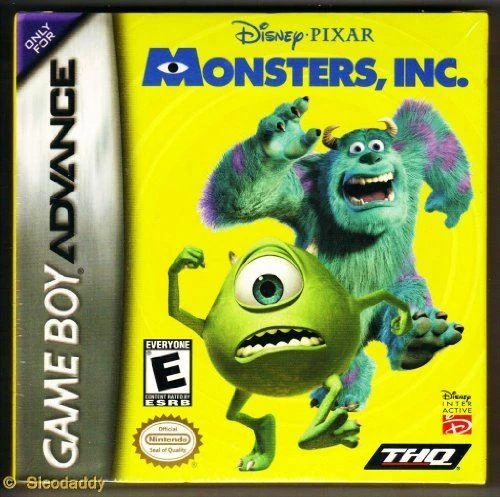 DISNEY/PIXAR'S MONSTERS, INC. [video game] $20.22 - PicClick