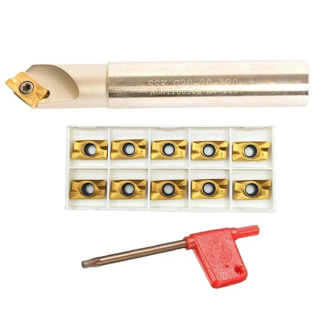 New High Quality APKT1604 CNC Inserts & Indexable Chamfer End Mill Cutter