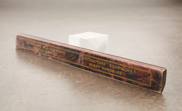 Vintage Advertising Ruler 12 Inch Wood Ruler Mooney Douglas & Pearson New York 2