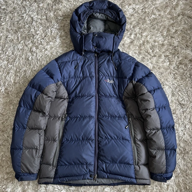 RAB NAVY PERTEX Endurance Ascent Puffer Jacket - S £115.08 - PicClick UK