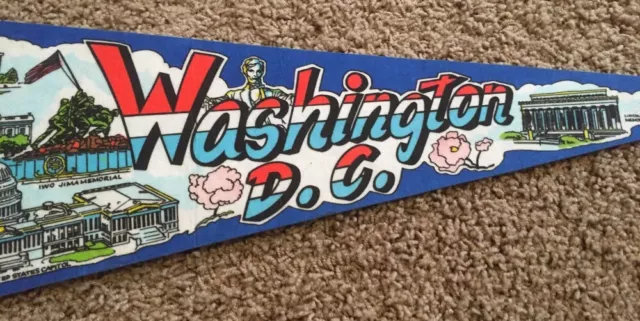 Washington Dc Tourist Fanion Touristes Article Historique Memorabilia 2