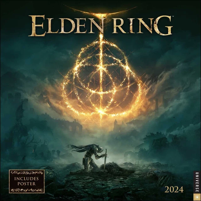 ELDEN RING2024 WALL CalendarBrand New343673 15.95 PicClick