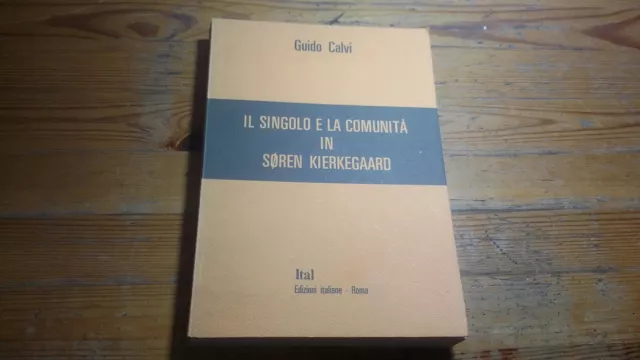 IL SINGOLO E LA COMUNITA' IN SØREN KIERKEGAARD - 1983, 24a23