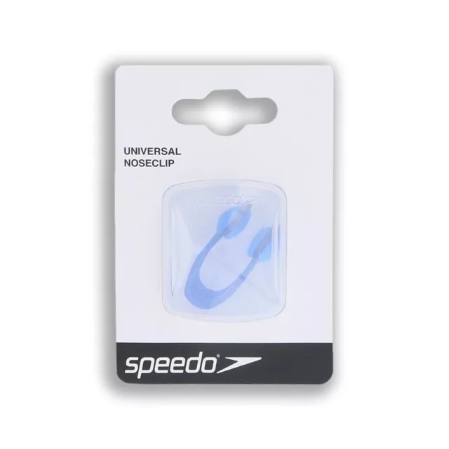 New Blue Speedo Swimming Universal Nose Clip & Case With Free Uk P&P!!