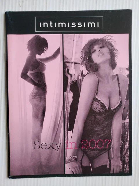 2007 INTIMISSIMI ITALIAN Lingerie catalog IRINA SHAYK Sexy Backstage Super  RARE $129.99 - PicClick