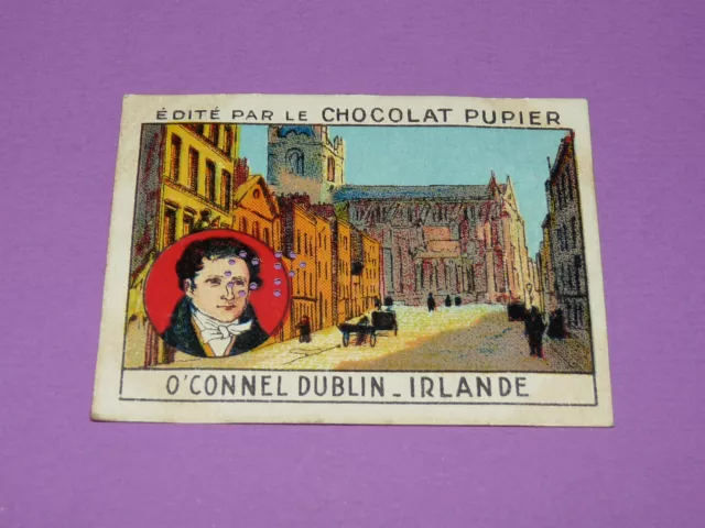 Chromo Chocolat Pupier Europe 1932 Irlande O'connel Dublin