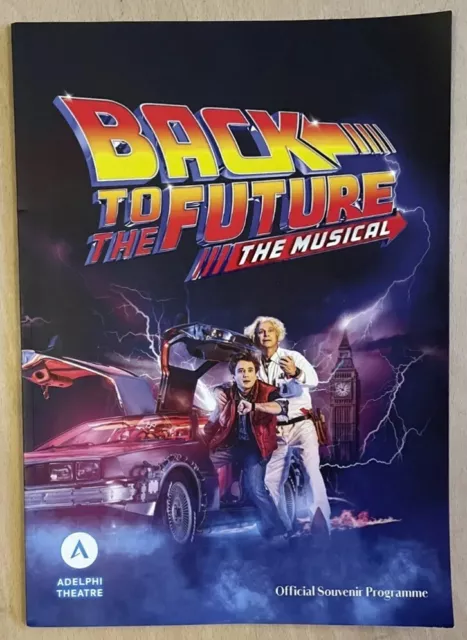Back To The Future Musical 2023 Official Souvenir West End Programme