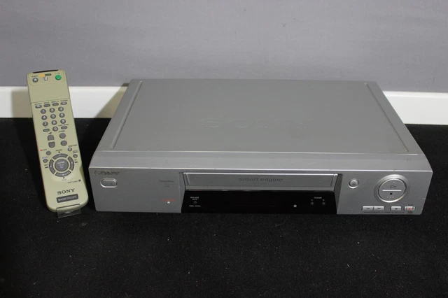 Magnétoscope Sony SLV-SE800 + Télécommande / Cassette VHS VCR / Pal Magnétoscope Sony SLV-SE800 + Télécommande / Cassette VHS VCR / Pal