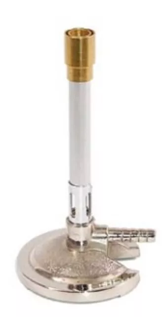 VWR 89038-530 Natural Gas Bunsen Burner, 800-1200 BTU, 15.6 cm(6-1/8") Tall NEW