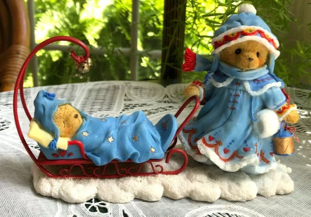 Cherished Teddies - 17Th Laplander Series - Rockabye Ride - Grette - Sleigh/Baby