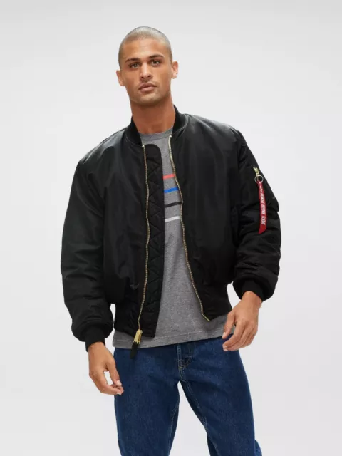 Alpha Industries MA-1 Blood Chit Flight Jacket/Bomber  MA1   MJM21300C1