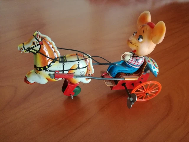 giocattolo-di-latta-raro-topo-gigio-driver-kanto-toys-degli-anni-60