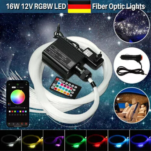 RGB LED STERNENHIMMEL 5 W Lichtfasern Glasfaser Optik viele  Auswahlmöglichkeiten EUR 83,90 - PicClick DE
