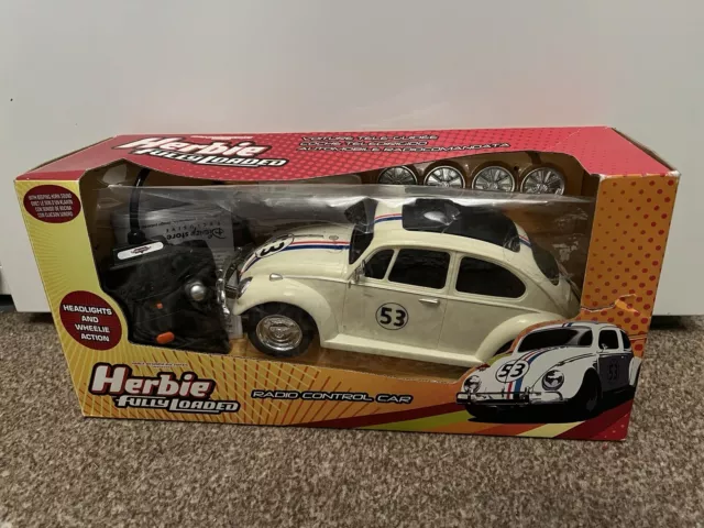 Herbie Fully Loaded Remote Radio Control Car Official VW Disney Store Rare Boxed