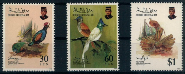 Brunei; Vögel 1992 kpl. **  (8,50)