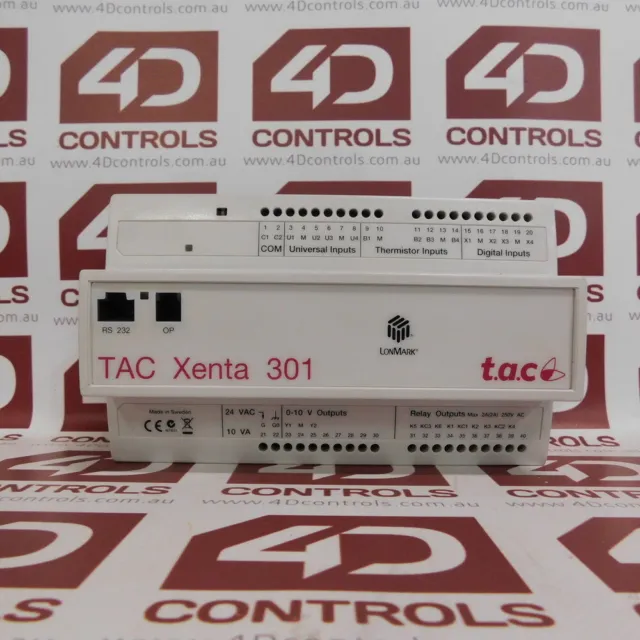 TAC-XENTA-301 | Schneider | TAC Programable Controller 24VAC, Used 2