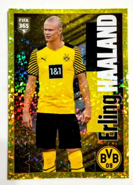 Panini Fifa 365 2022 Figurina Sticker N. 210 Erling Haaland Borussia Dortmund
