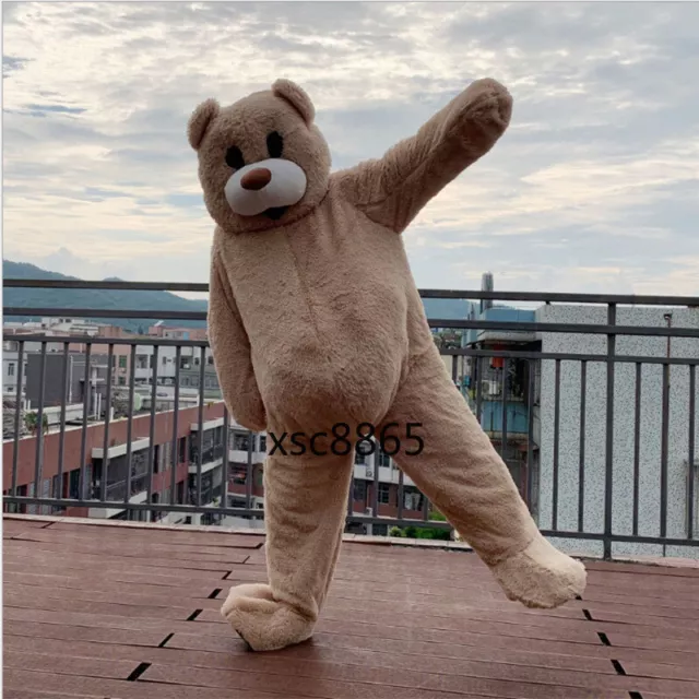 Teddy Bear's Teddy Adult Size Halloween Cartoon Mascot Costume Costume