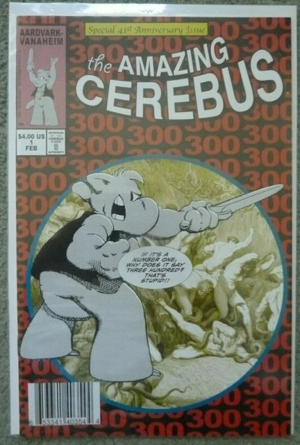 Cerebus "Amazing" #1/One Shot..dave Sim..aardvark 2018 1St Print..nm..300 Swipe