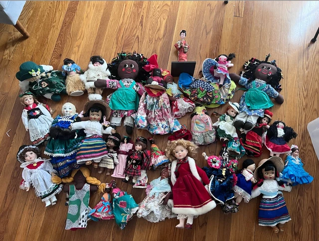 Vintage Doll Collection From Around The World