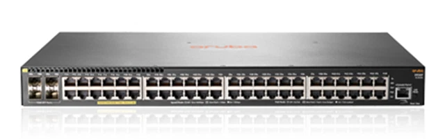New HPE Aruba 2930F 48G PoE+ 4SFP switch 48 ports managed rack-mount P/N: JL262A