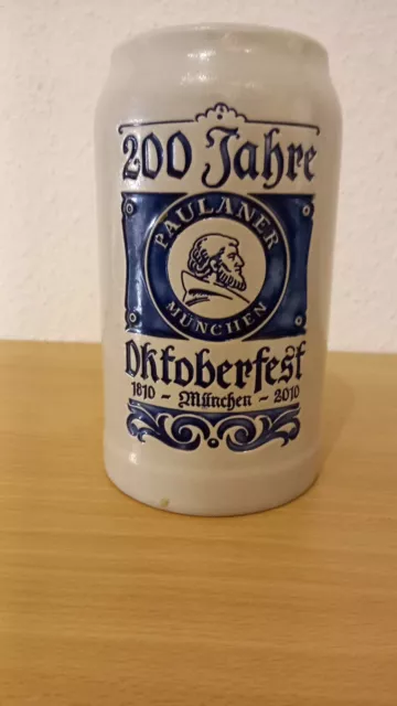 Bierkrug 200 Jahre Oktoberfest Paulaner