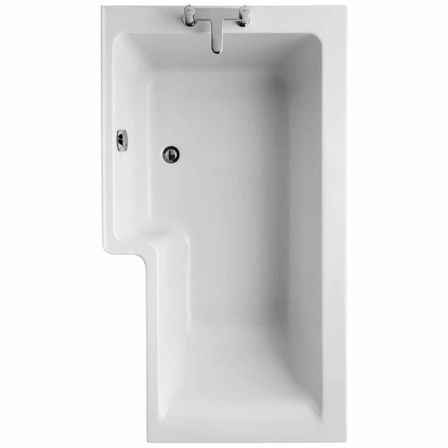IDEAL STANDARD CONCEPT LShaped Shower Bath 1500mm X 700mm/850mm Left